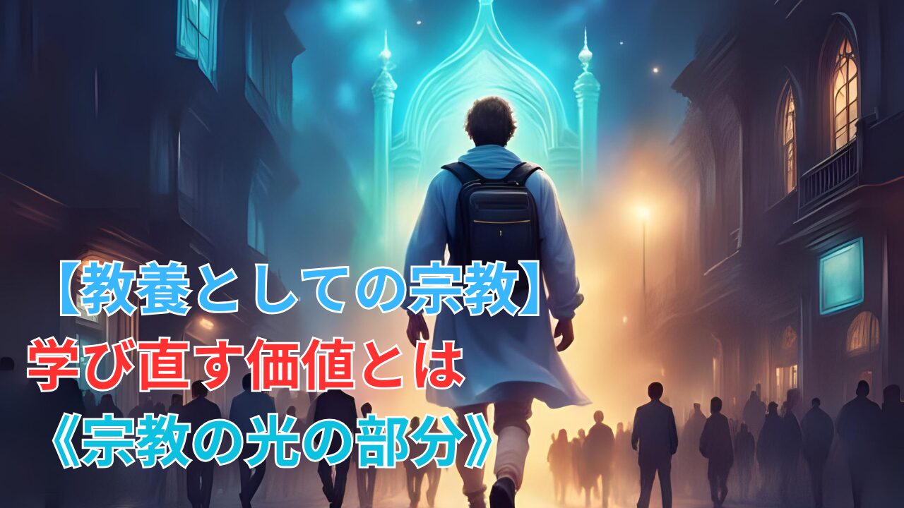 【教養としての宗教】学び直す価値とは《宗教の光の部分》のブログ記事のサムネイル