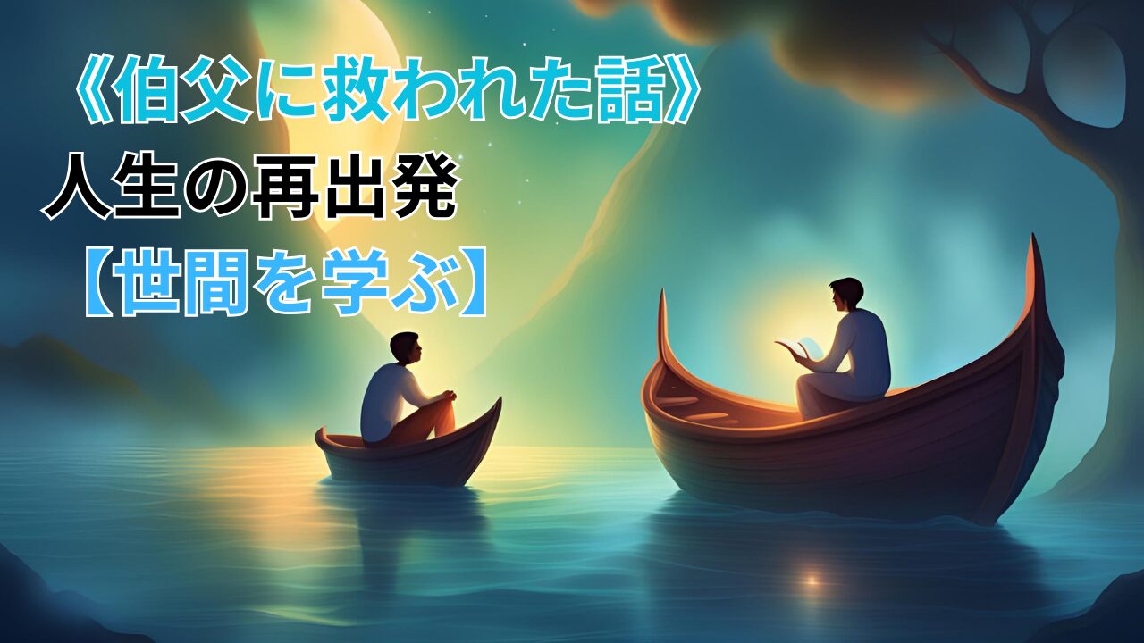 《伯父に救われた話》人生の再出発【世間を学ぶ】のブログ記事のサムネイル